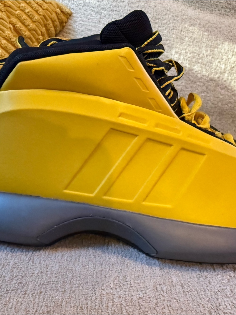 RARE NEVER WORN CRAZY 1 “SUNSHINE” KOBE BRYANT Sneaker $210 on Adidas site